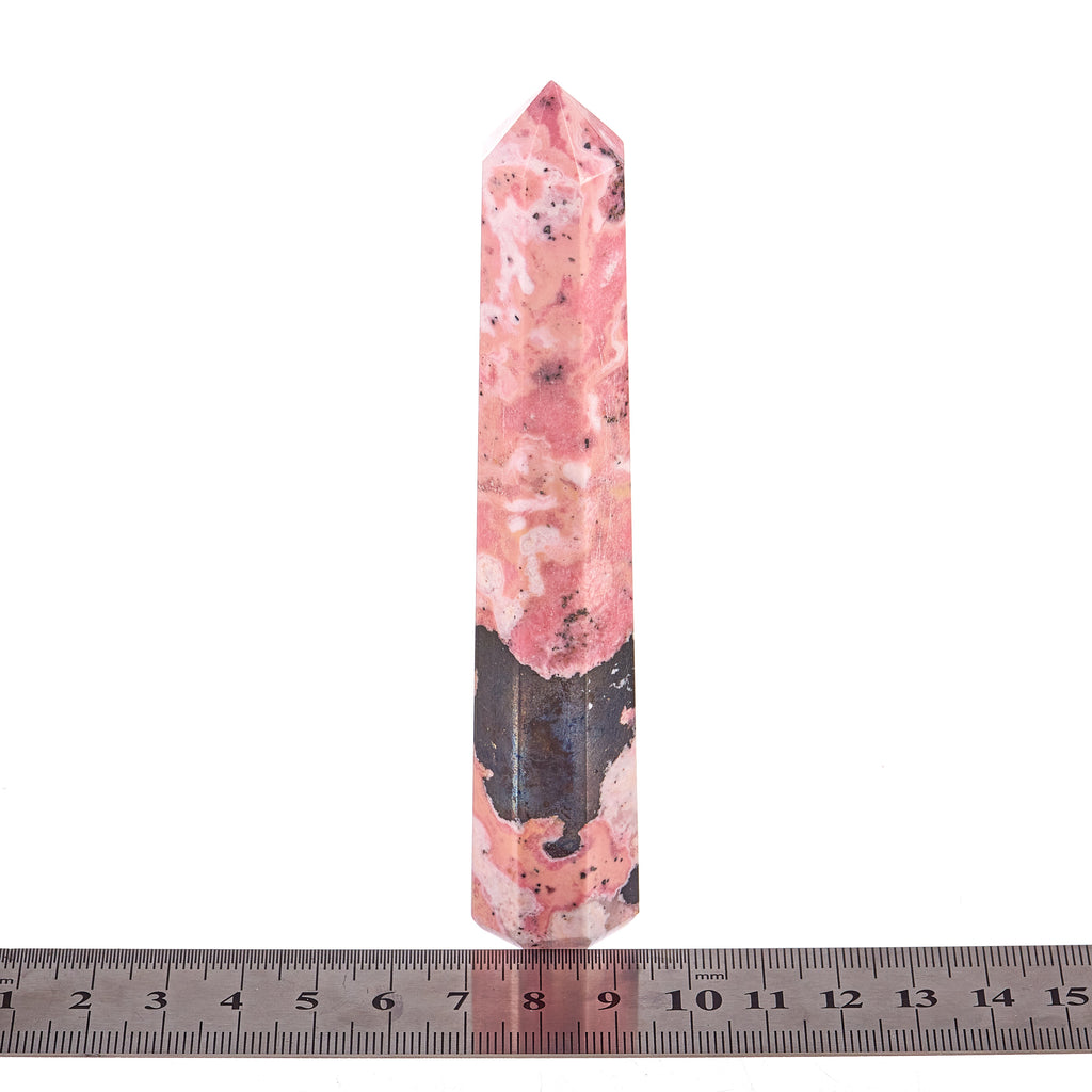 Rhodonite Point #11 | Crystals