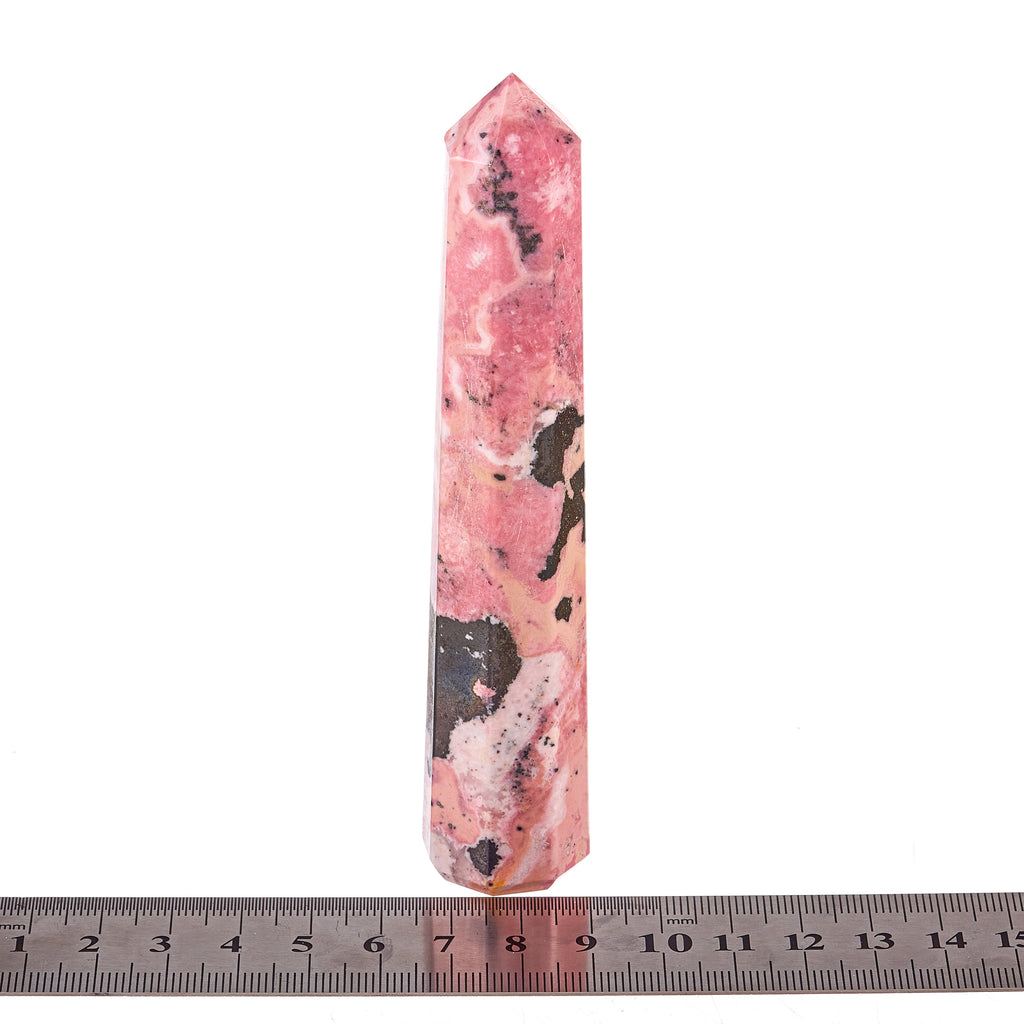 Rhodonite Point #11 | Crystals