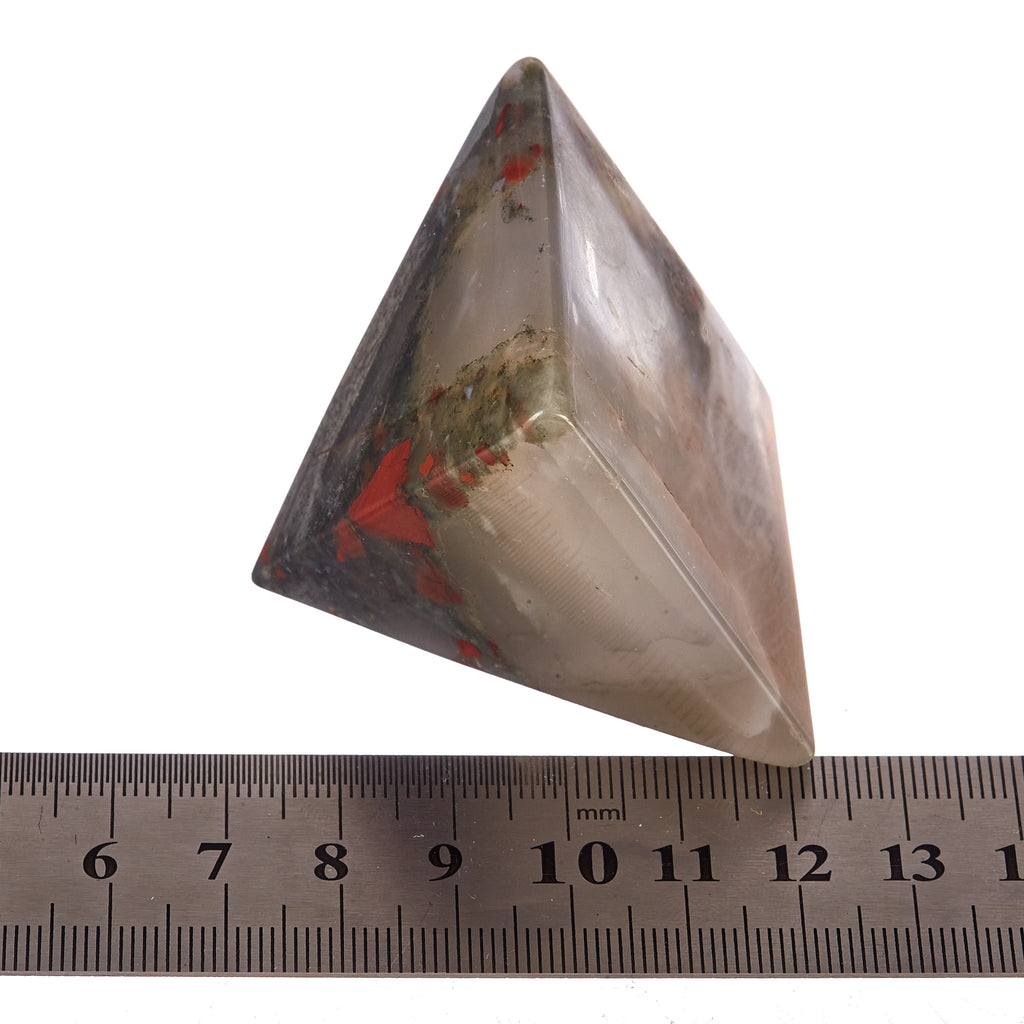 Bloodstone Pyramid #3 | Crystals