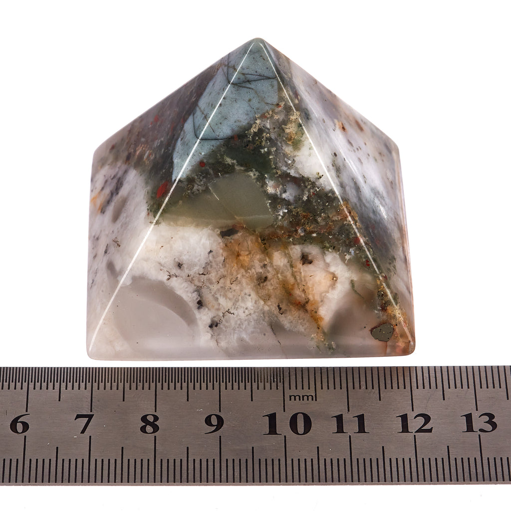 Bloodstone Pyramid #6 | Crystals