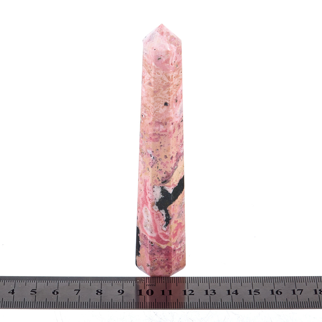 Rhodonite Point #15 | Crystals