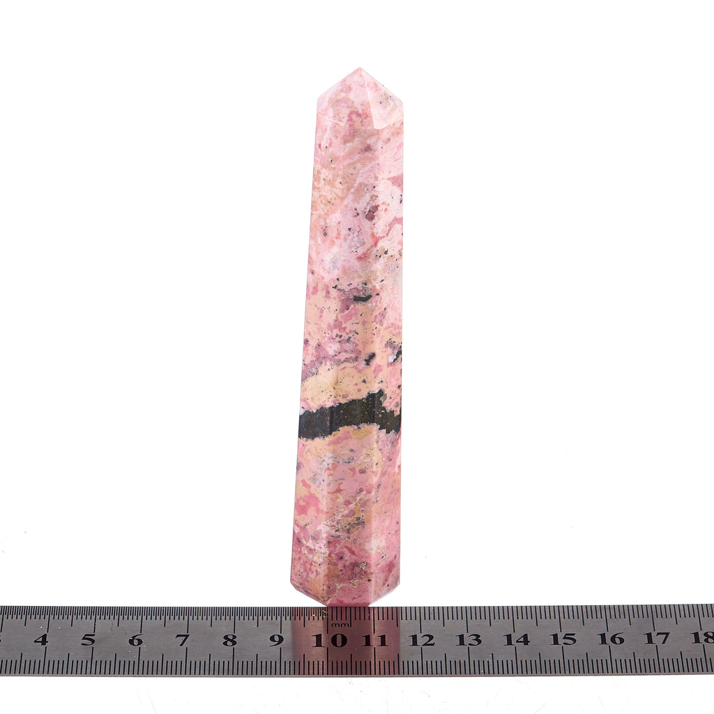 Rhodonite Point #15 | Crystals