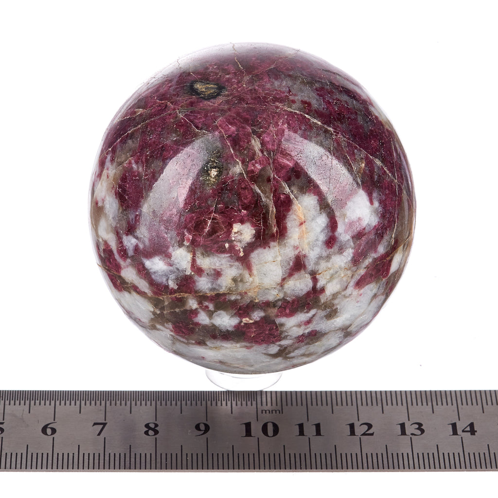 Rubellite Sphere #7 | Crystals