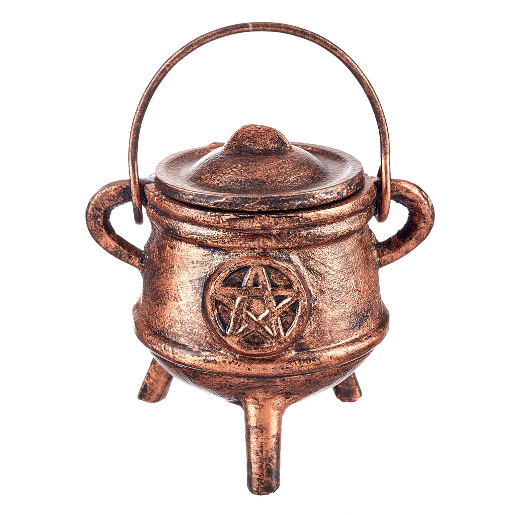 Allegra Cauldron // Pentagram - Copper Antique | Cauldrons