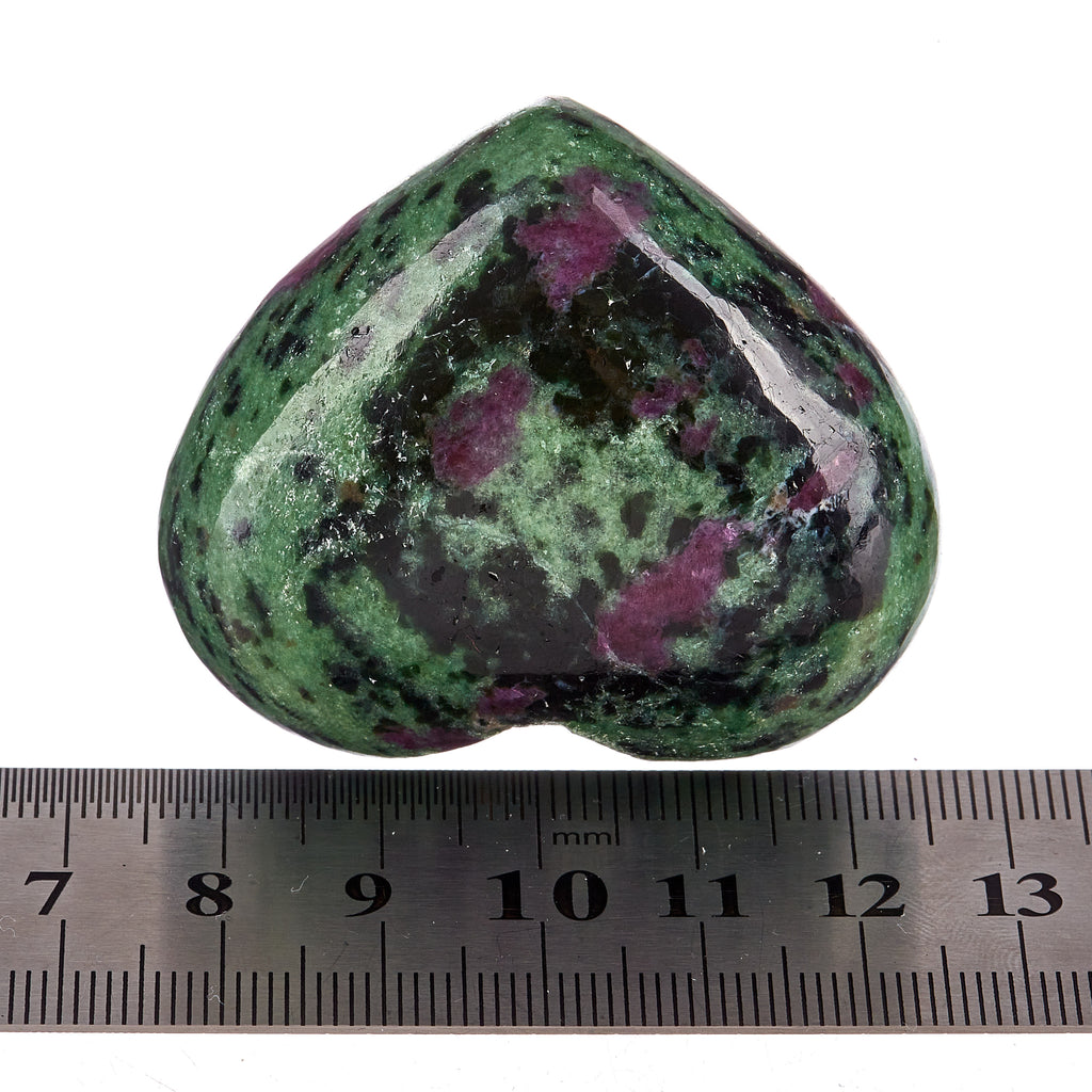 Ruby In Zoisite Heart #2 | Crystals
