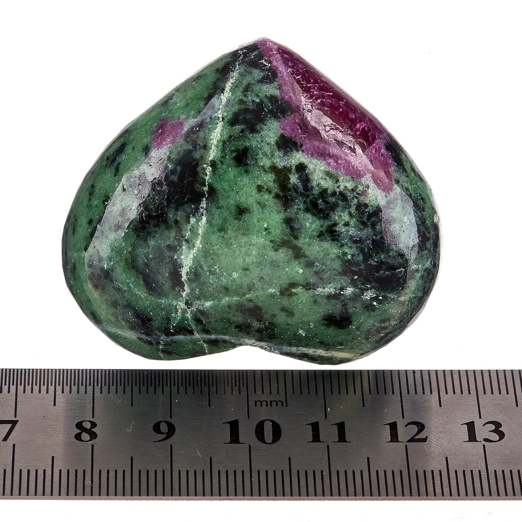 Ruby In Zoisite Heart #3 | Crystals