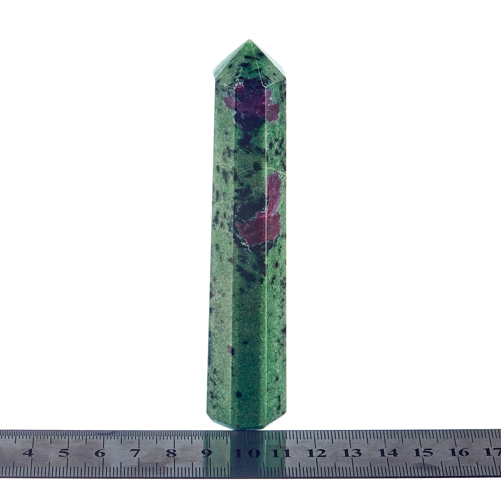 Ruby in Zoisite Point #17 | Crystals