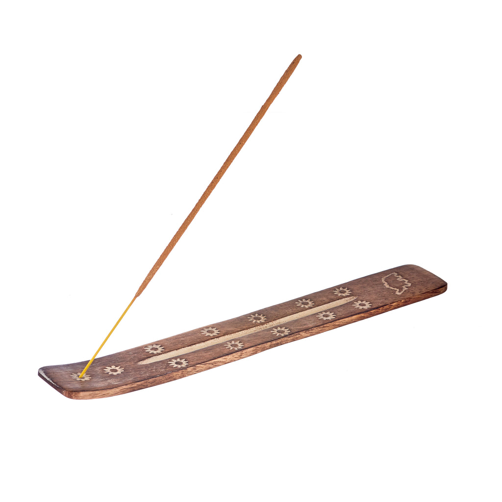 Carved Wooden Incense Holder // Elephant | Incense