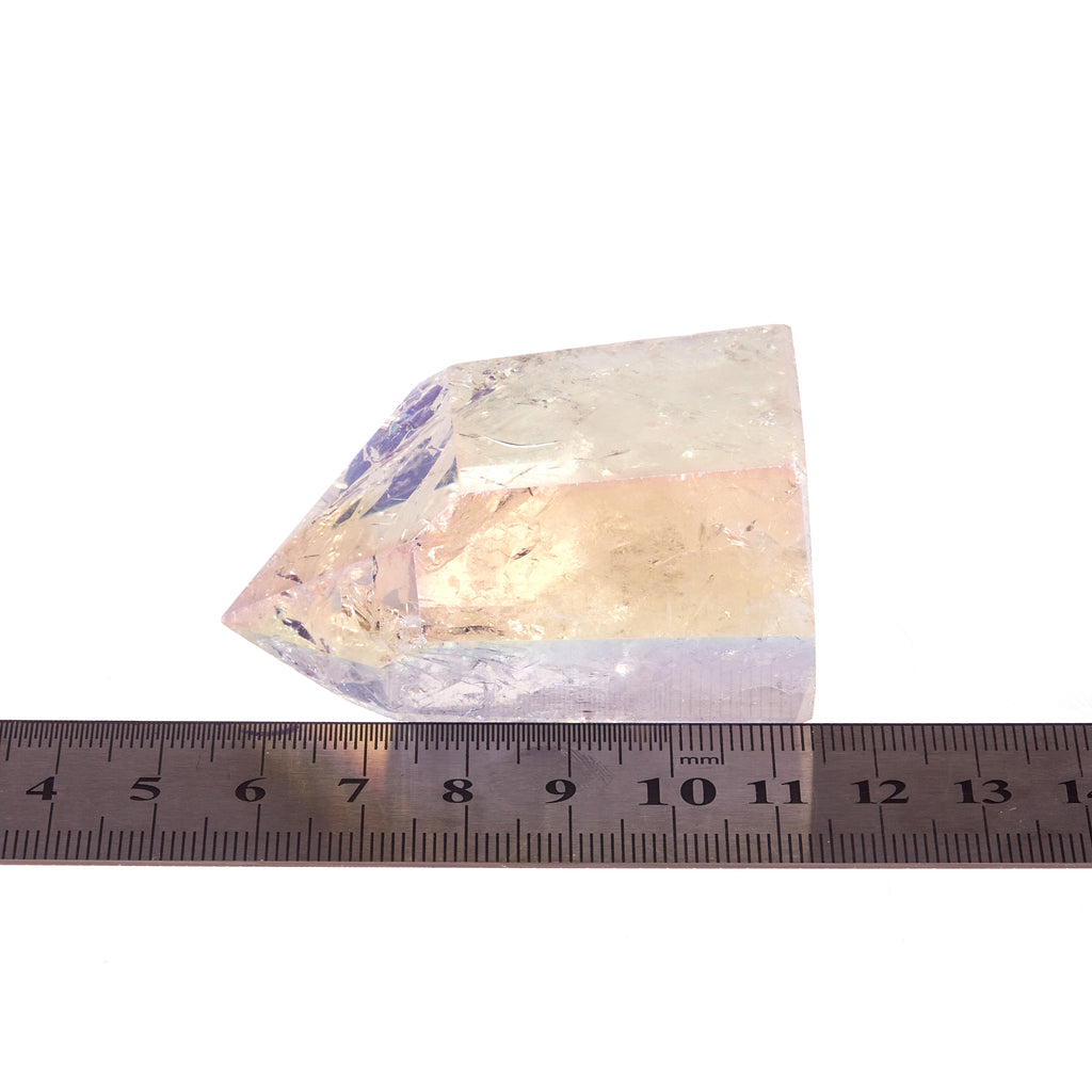 Fire and Ice Aura Quartz  Point #3 | Crystals