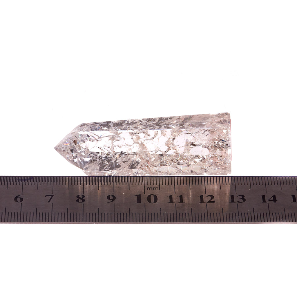 Fire and Ice Quartz Point #7 | Crystals