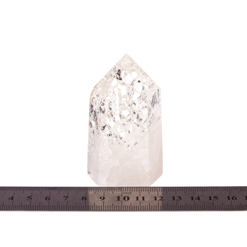 Fire and Ice Quartz Point #8 | Crystals