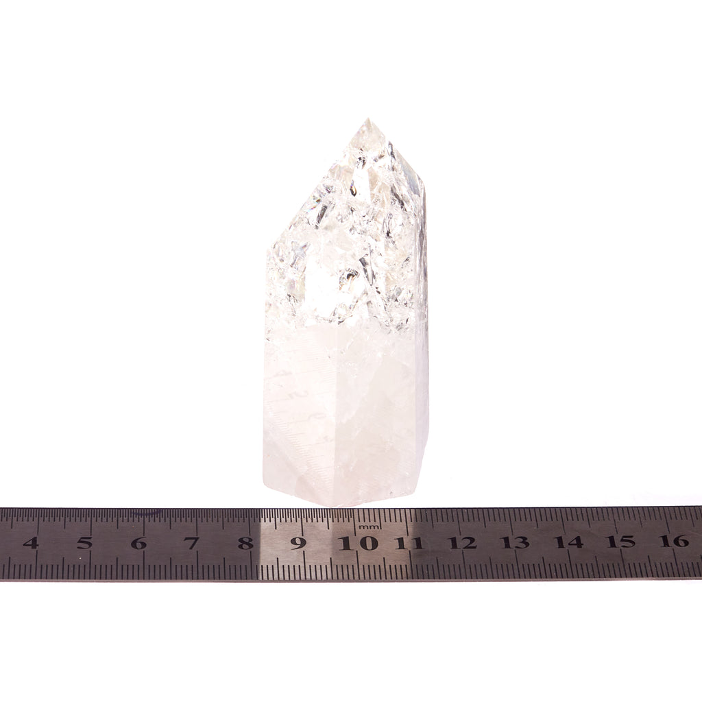 Fire and Ice Quartz Point #8 | Crystals