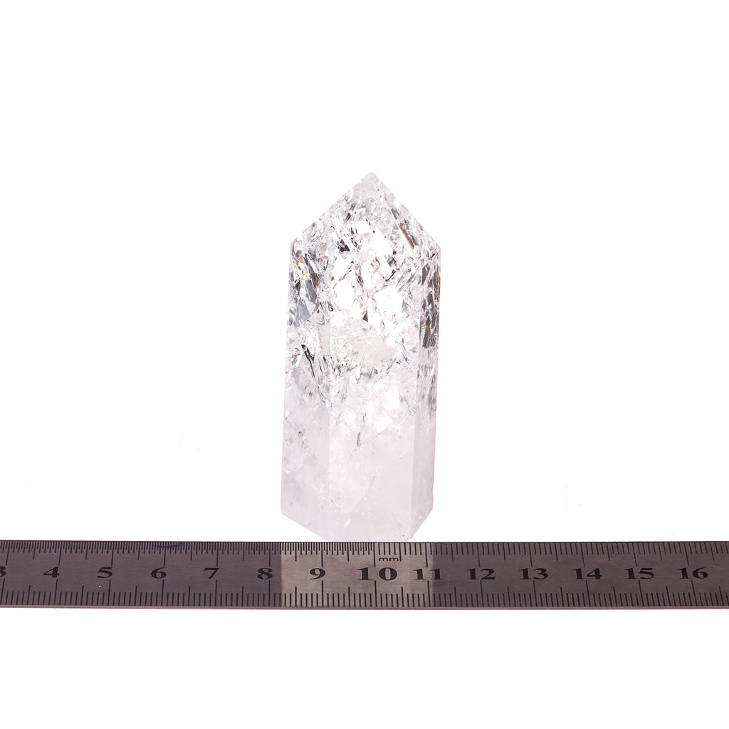 Fire and Ice Quartz Point #9 | Crystals