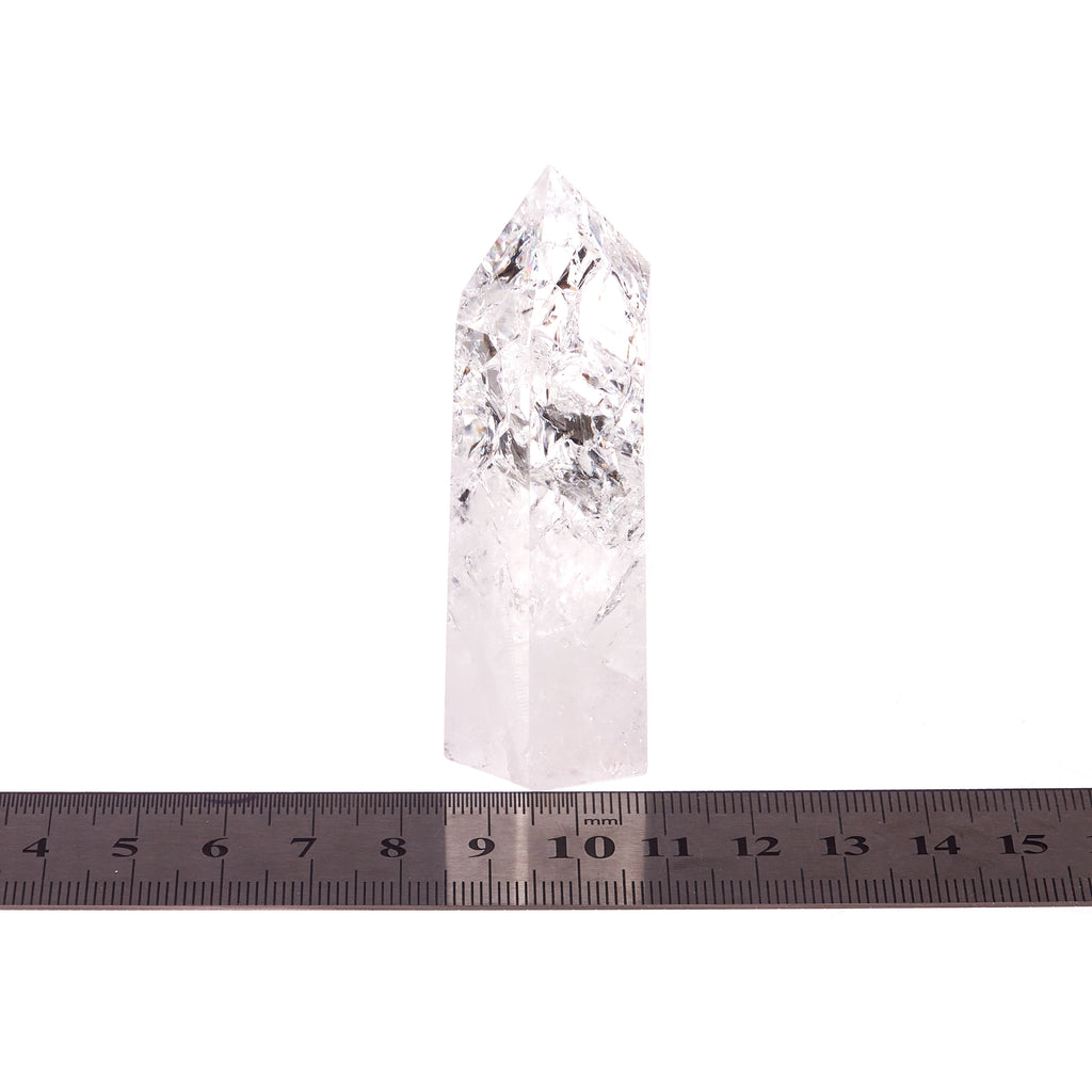 Fire and Ice Quartz Point #9 | Crystals