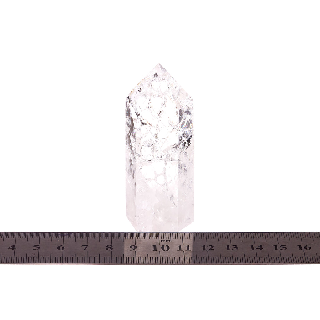 Fire and Ice Quartz Point #9 | Crystals