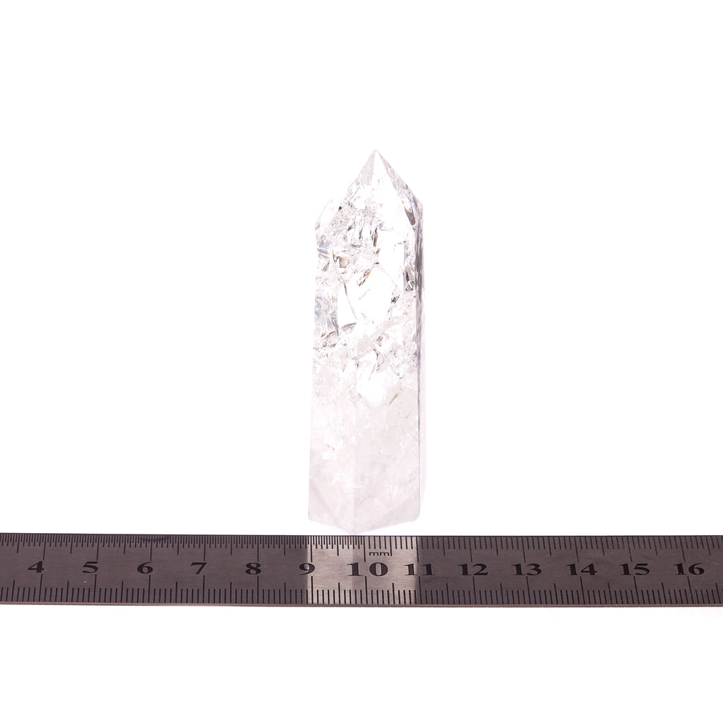 Fire and Ice Quartz Point #9 | Crystals