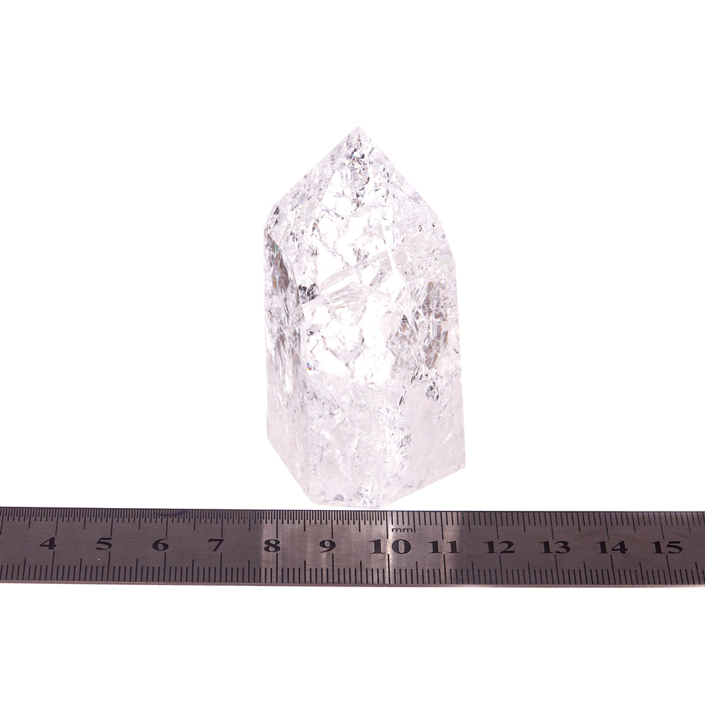 Fire and Ice Quartz Point #10 | Crystals