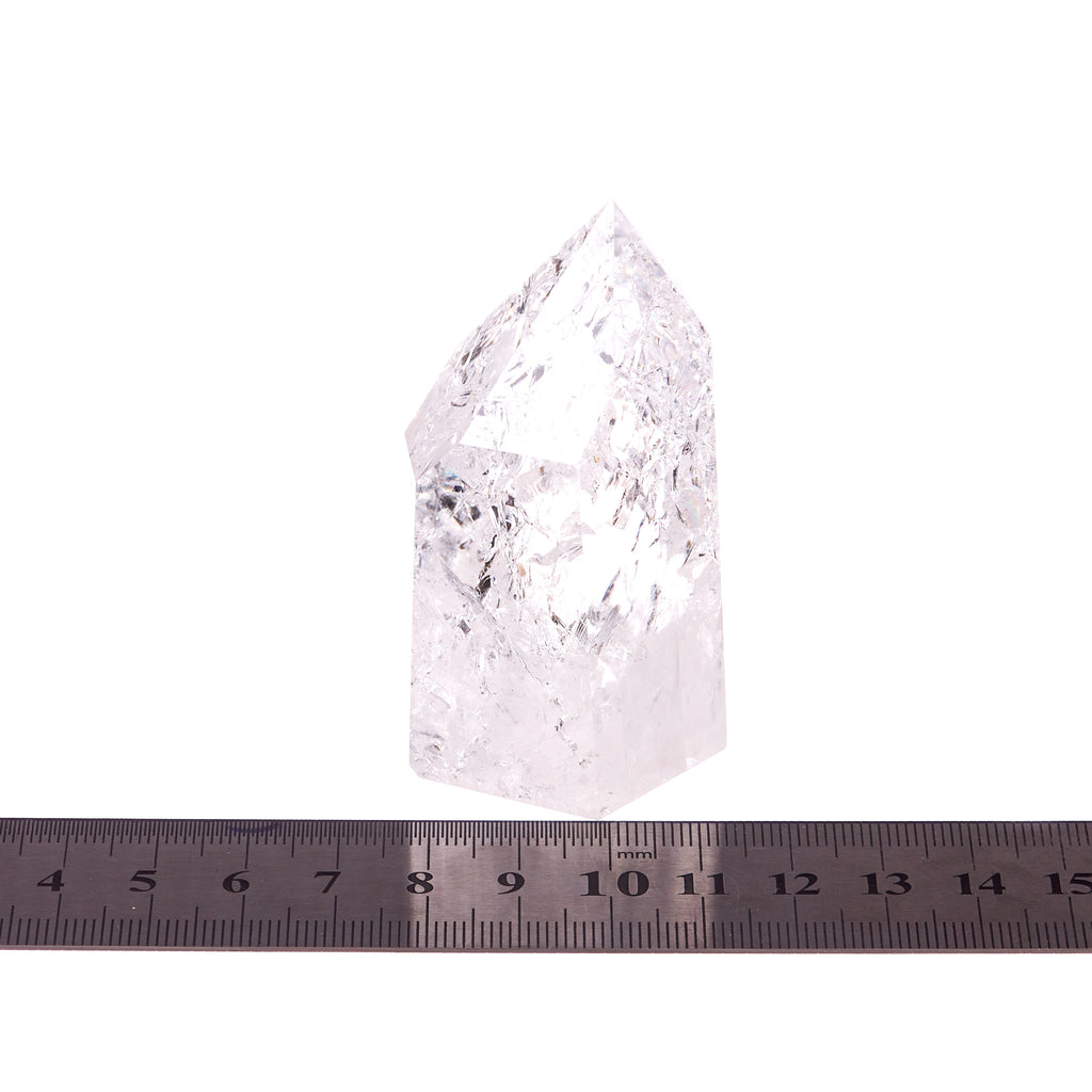 Fire and Ice Quartz Point #10 | Crystals
