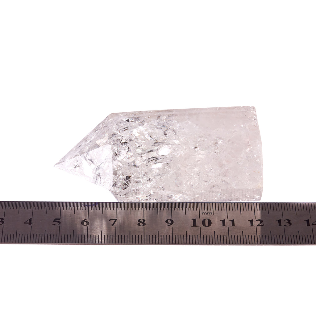 Fire and Ice Quartz Point #11 | Crystals