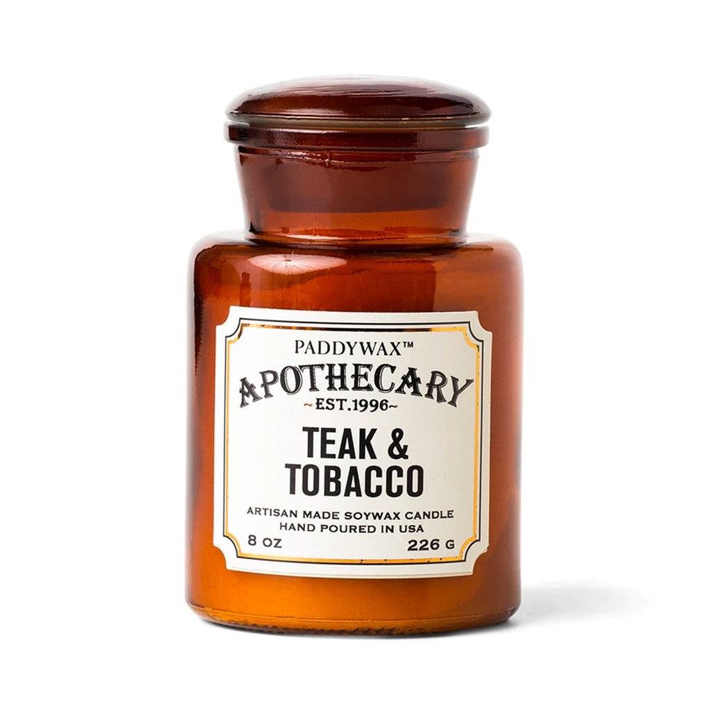 Paddywax // Apothecary 8 oz Candle - Teak + Tobacco | Candles