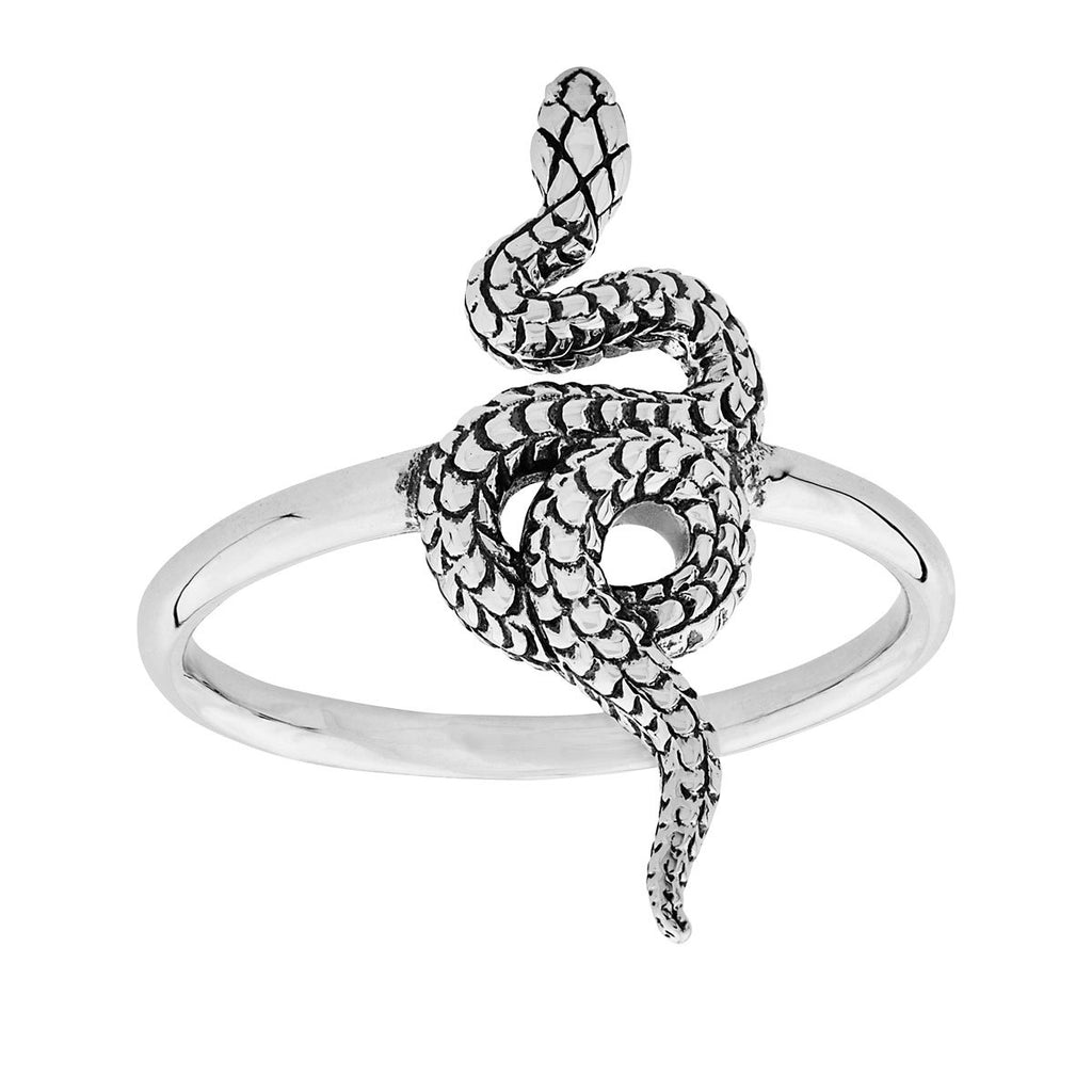 Midsummer Star // Delicate Sacred Serpent Ring | Jewellery
