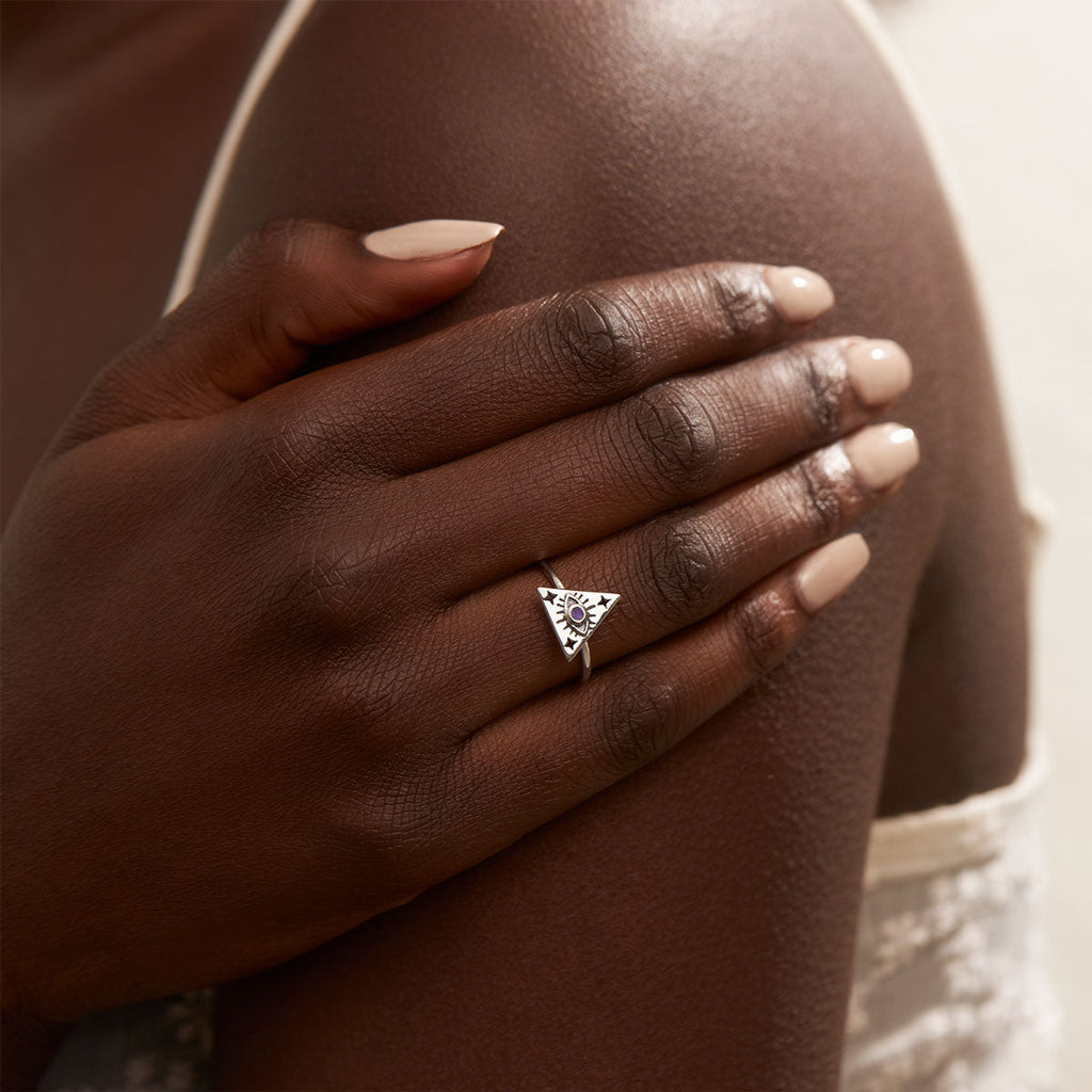 Midsummer Star // Divine Insight Amethyst Ring | Jewellery