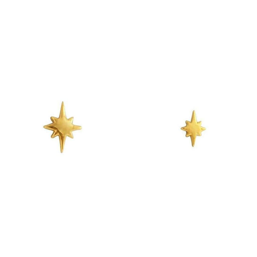 Midsummer Star // Celestial Studs - Gold | Jewellery