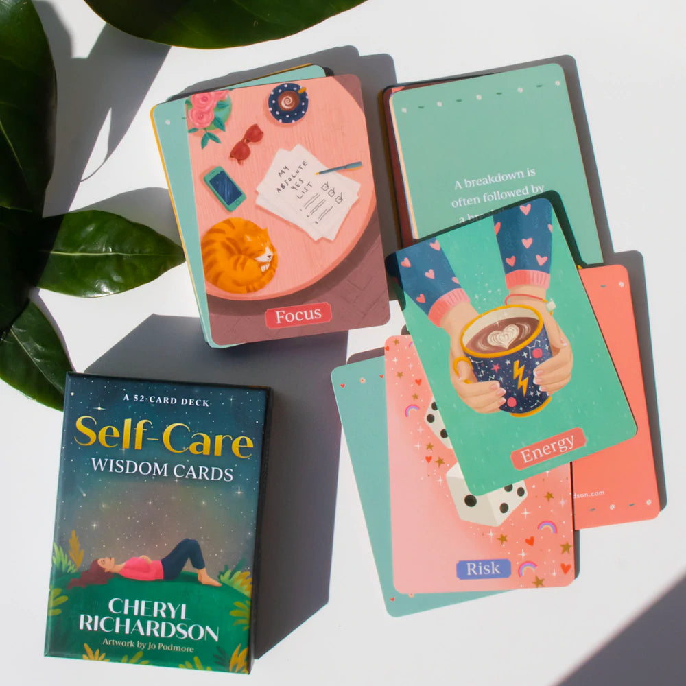 Self-Care Wisdom Cards: A 52-Card Deck
