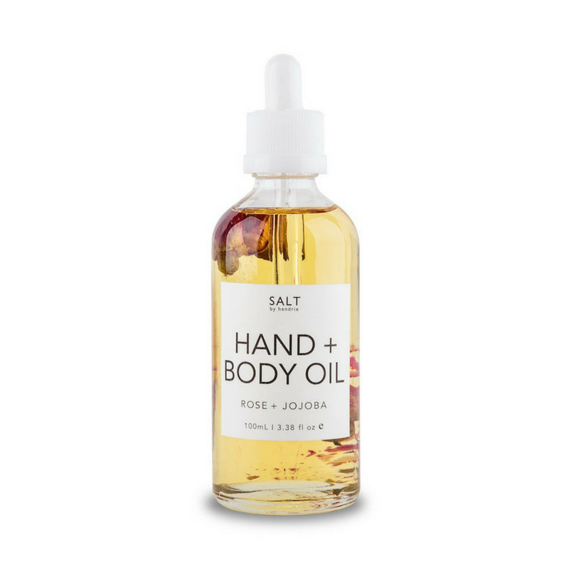 SALT by Hendrix // Rose + Jojoba Hand & Body Oil | Beauty