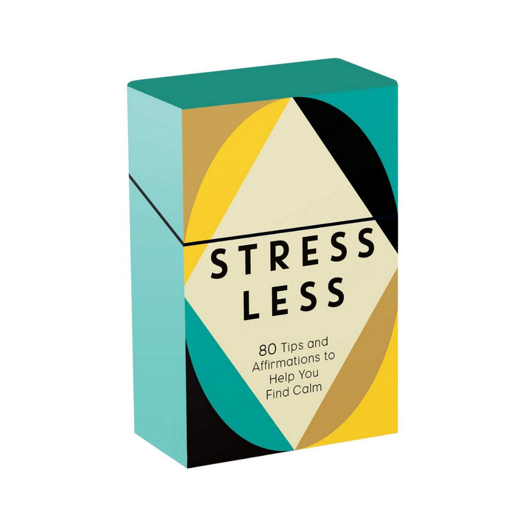 Stress Less Cards: 80 Tips and Affirmations to Help You Find Calm | Cards