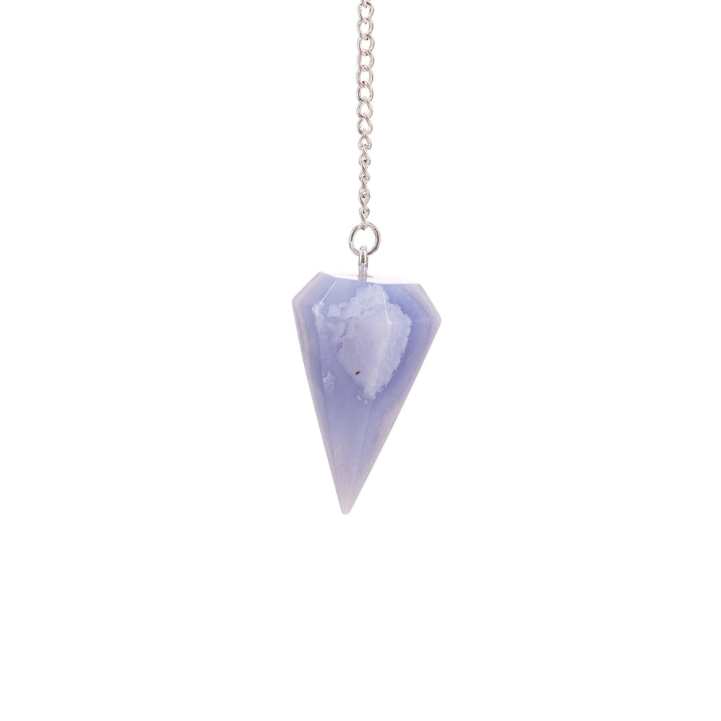 Blue Lace Agate Pendulum | Pendulums