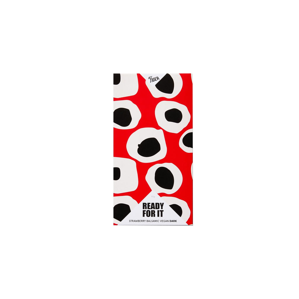 Hey Tiger // Ready For It - Strawberry and Balsamic Dark Chocolate 30g | Confectionery
