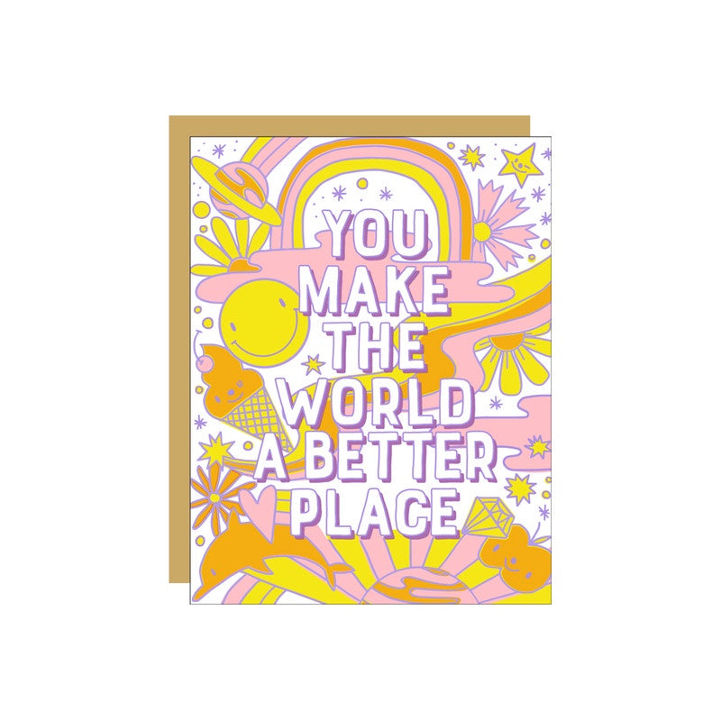Hello Lucky // Better Place Greeting Card | Greeting Cards
