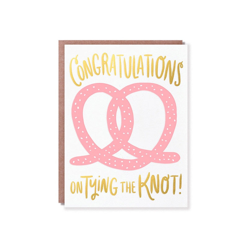 Hello Lucky // Tie the Knot Greeting Card | Greeting Cards
