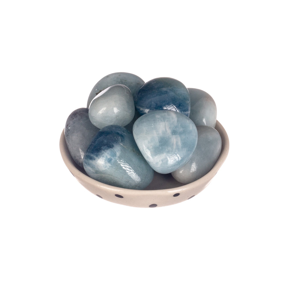 Blue Beryl Tumbled | Tumbled Stones