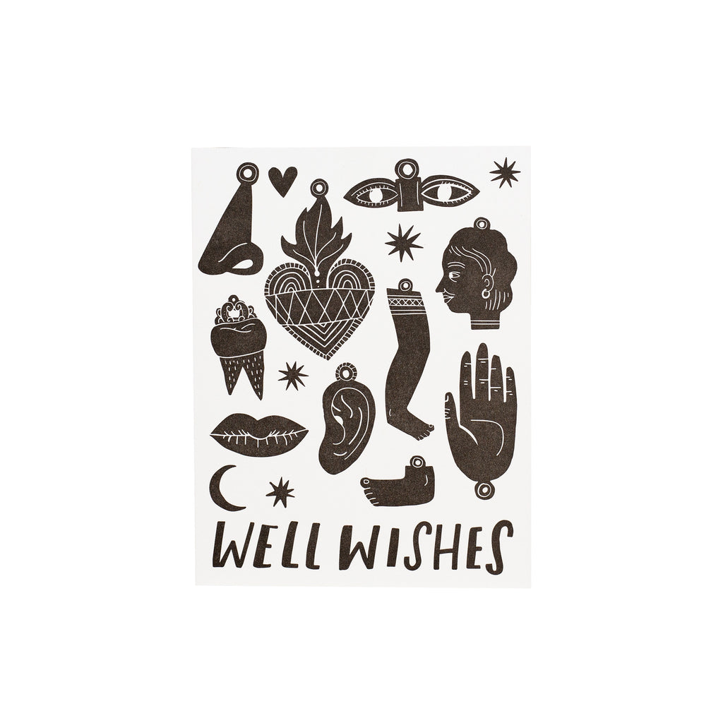 Hello Lucky // Well Wishes Greeting Card | Greeting Cards