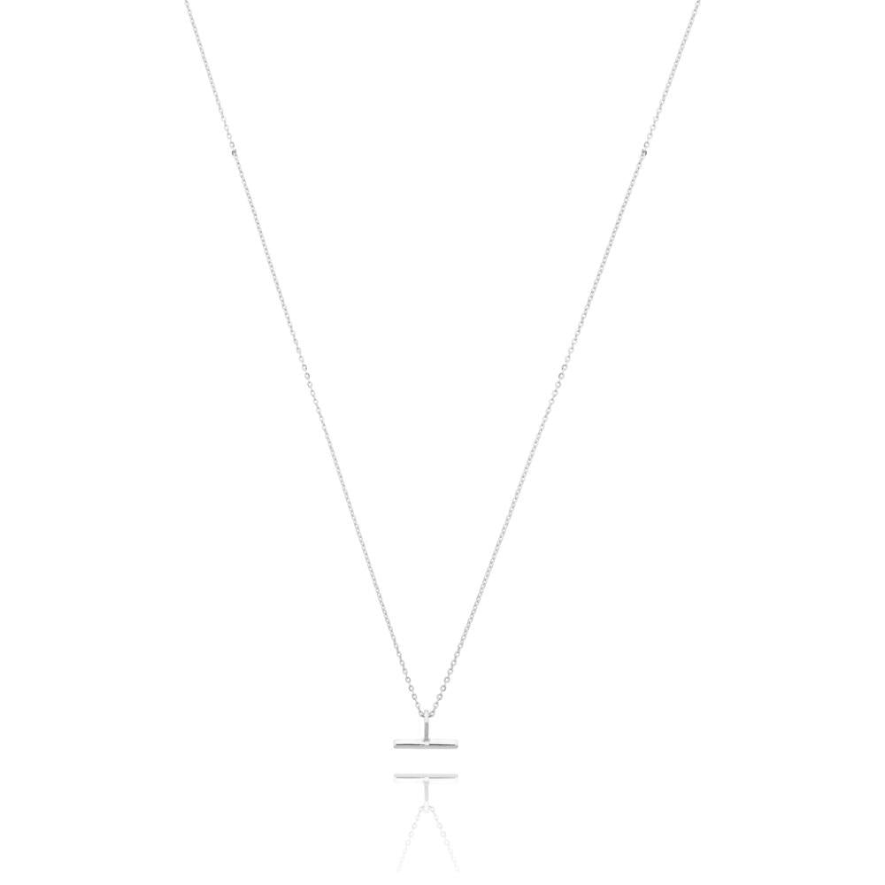 Linda Tahija // Mini T-Bar Necklace - Sterling Silver | Linda Tahija Jewellery