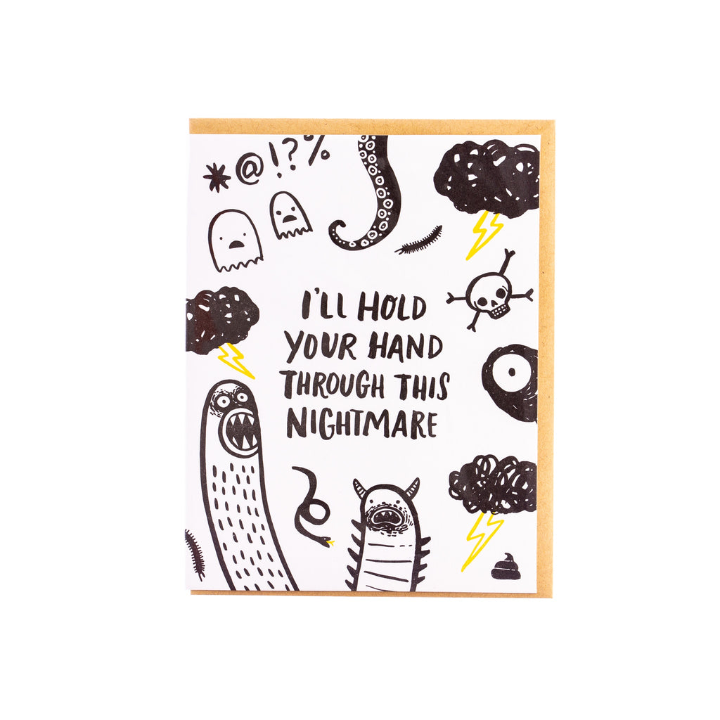 Hello Lucky // Nightmare Greeting Card | Greeting Cards
