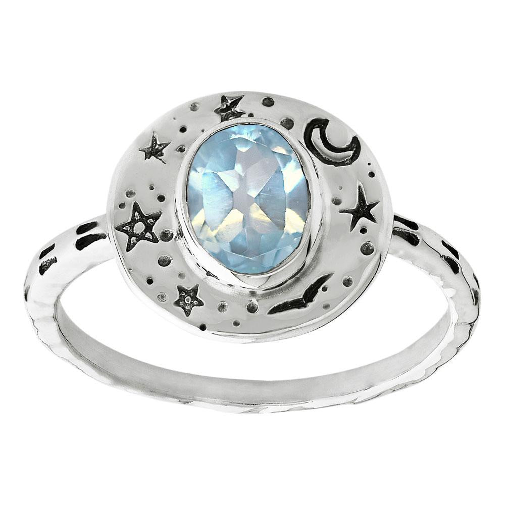 Midsummer Star // Alchemy Blue Topaz Ring | Jewellery