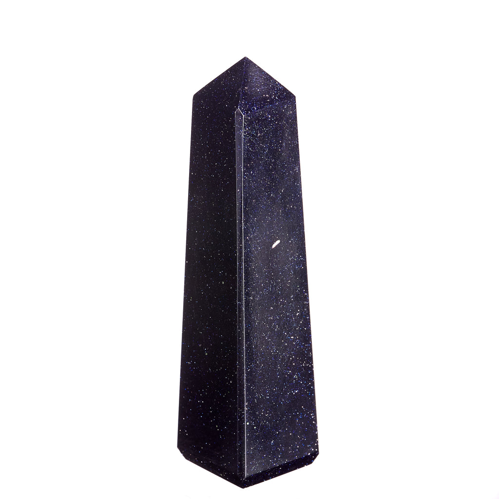 Blue Goldstone Obelisk #6 | Crystals