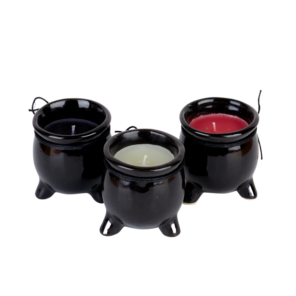 Black Cauldron Candle (Various Colours & Scents)