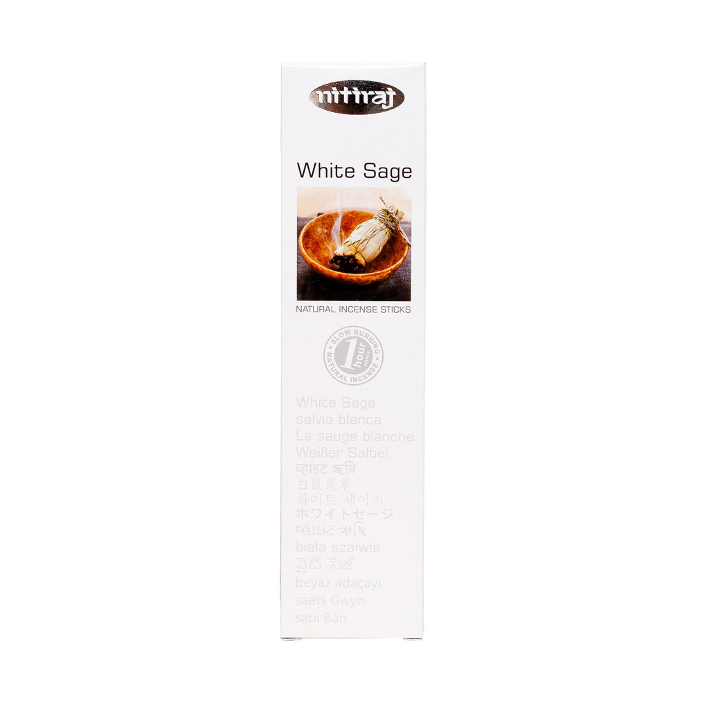 Nitiraj // White Sage Platinum Incense 25g | Incense