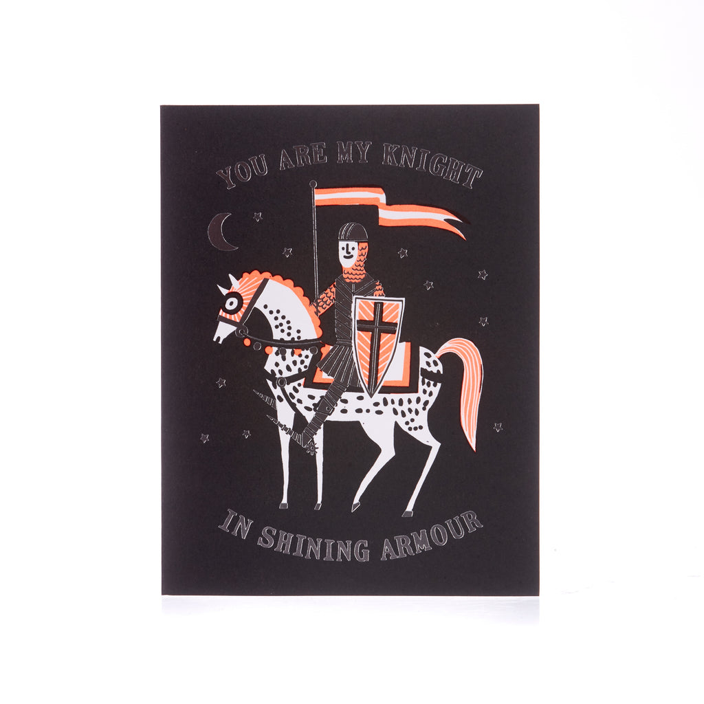 Hello Lucky // Knight in Shining Armour Card | Greeting Cards