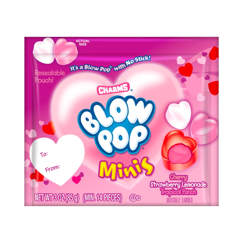 Charms Valentine's Blow Pop Minis 85g