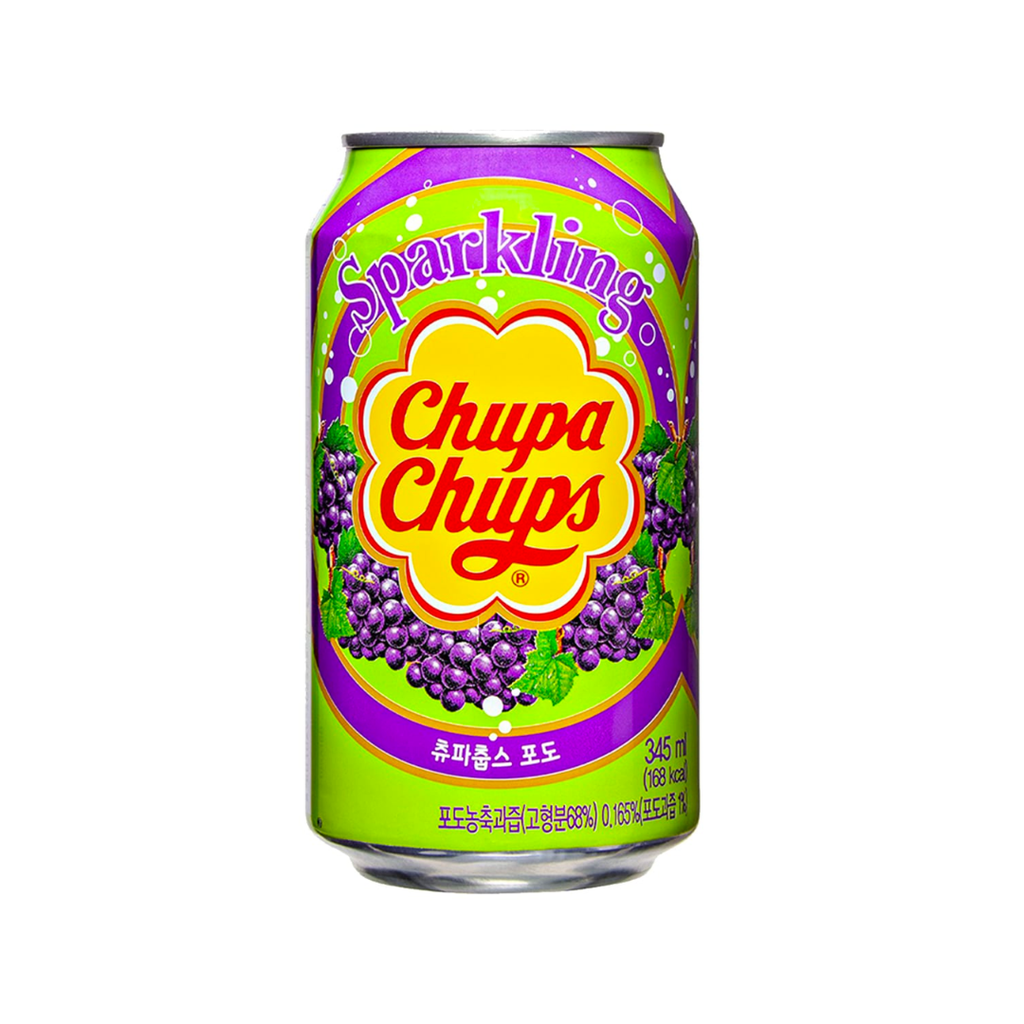 Chupa Chups // Sparkling Soda Can - Grape Flavour