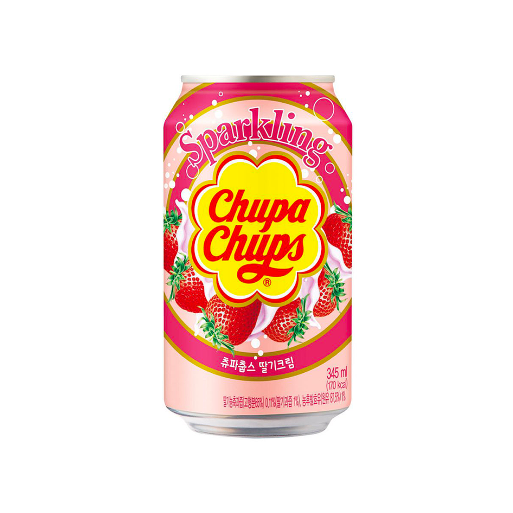 Chupa Chups // Sparkling Soda Can - Strawberry Flavour