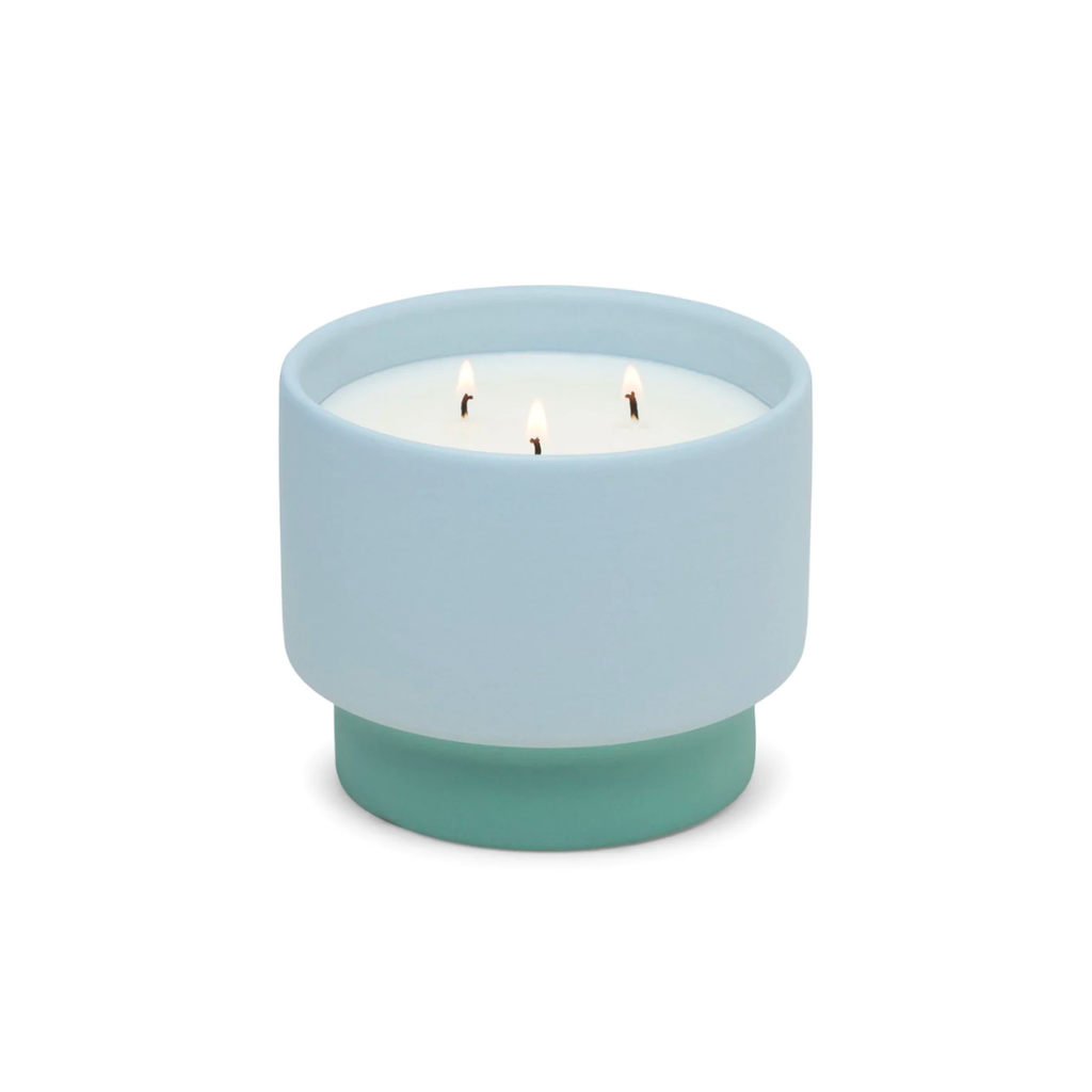 Paddywax // Colour Block Soy Wax Candle 453g - Salt Water Suede