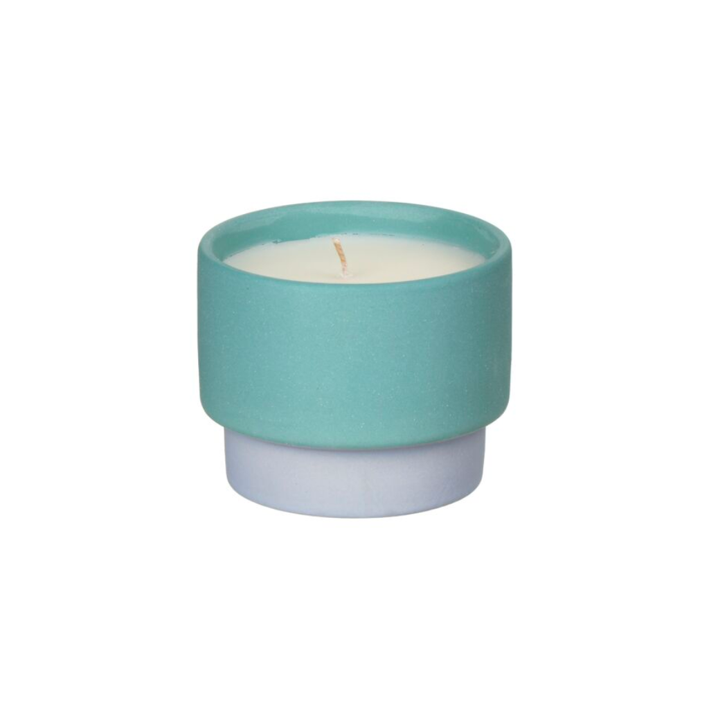 Paddywax // Colour Block Soy Wax Candle 170g - Salt Water Suede