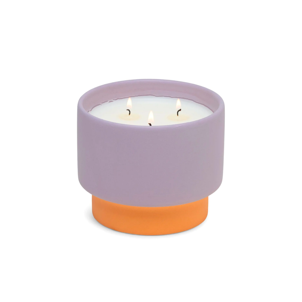 Paddywax // Colour Block Soy Wax Candle 453g - Violet & Vanilla