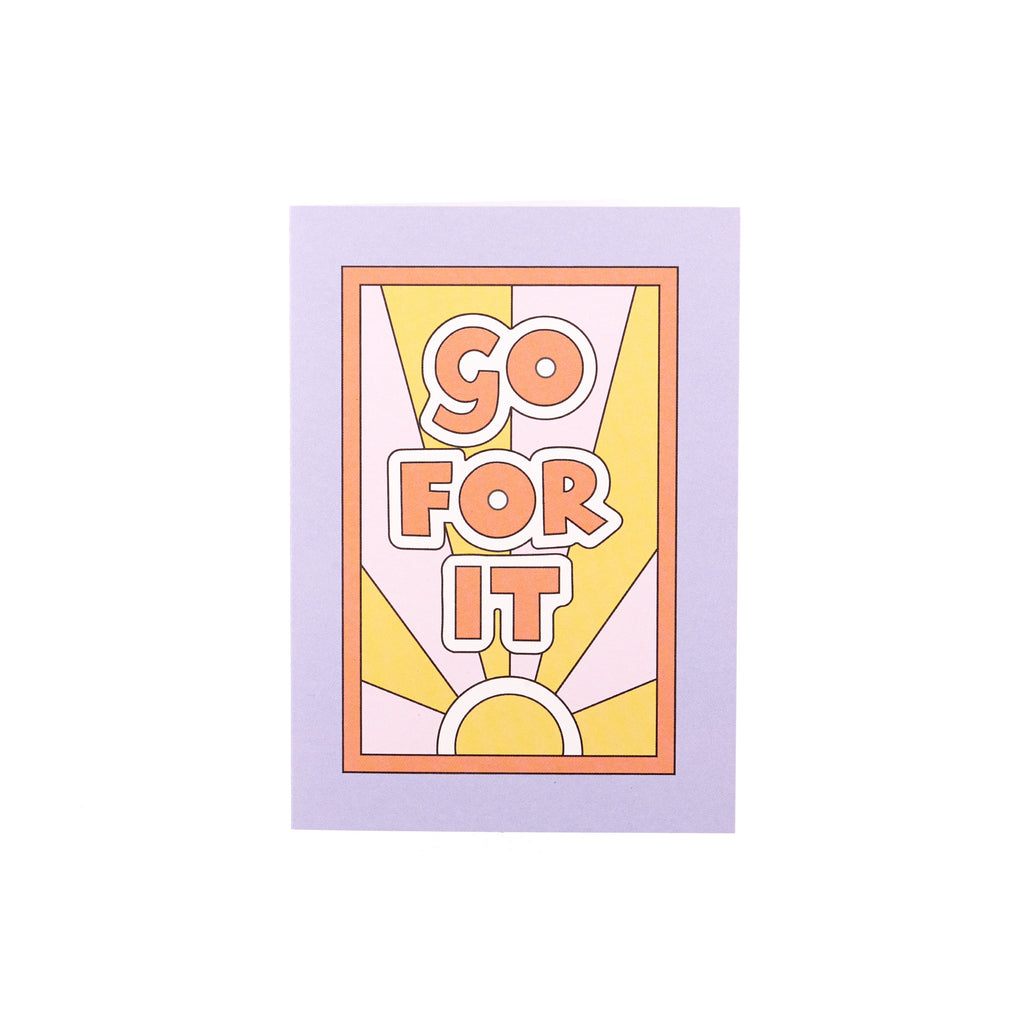 AHD // Go For It Greeting Card | Greeting Cards